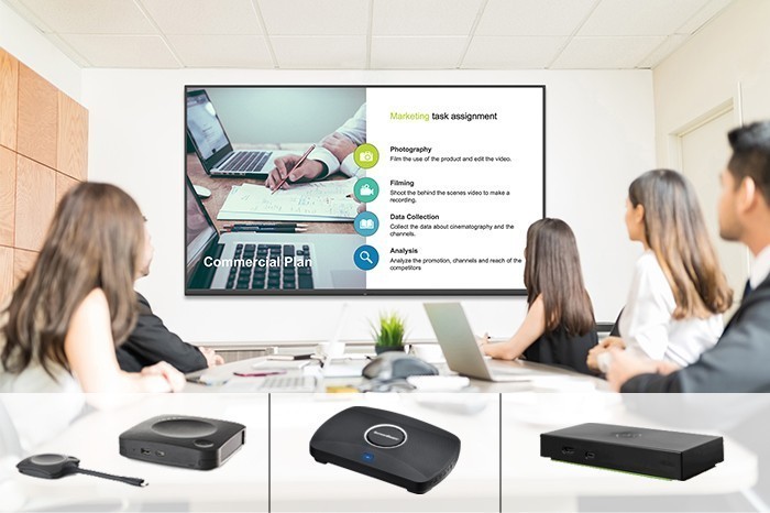 Clickshare, Screenbeam ou Solstice Pod : quelles solutions de partage d'écran choisir pour vos réunions ?