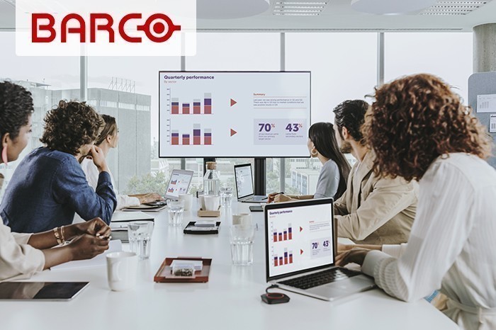Les 5 bonnes raisons d’opter pour un partage sans fil Clickshare Barco
