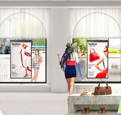 Écran vitrine Samsung OMN