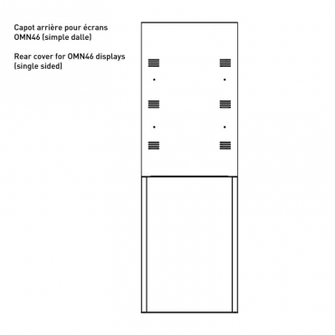 Totem vitrine Erard Omnium