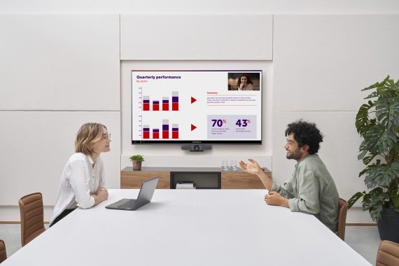 Présentation sans fil Barco Clickshare C